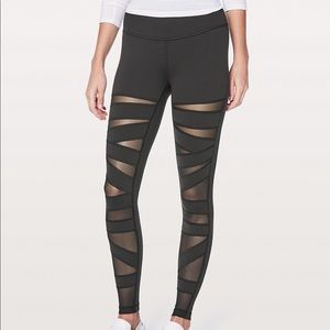 Lululemon Wunder Under Pant (Hi-Rise) Tech Mesh